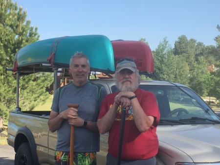 Old canoe buddies 