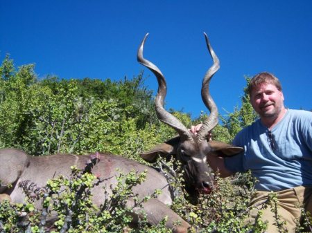 My Kudu from South Africa,  I'm 54yrs here.