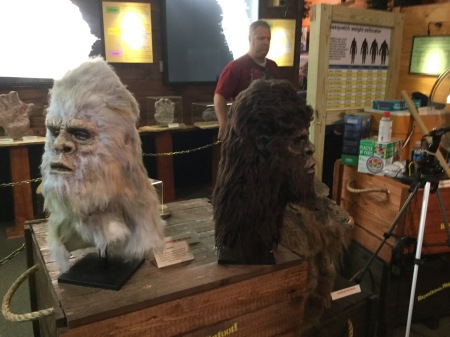 Yeti and Sasquatch versions. 