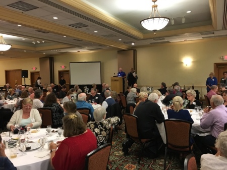 September 2016 - 50 year reunion dinner