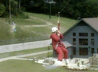 zip lining in Vermont