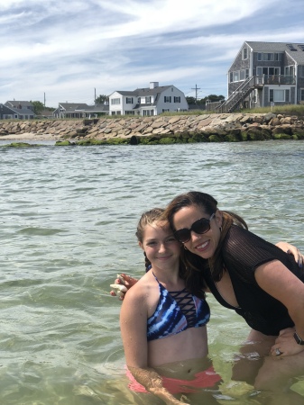 My youngest and I in the Cape