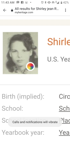 Shirley Drummond's Classmates profile album