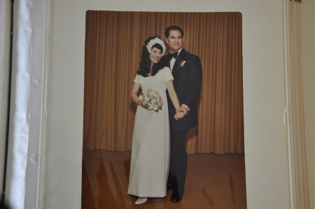 Wedding photo, Joan & Lee Decker