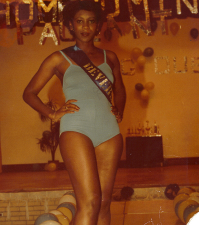 Running for home coming Queen  yr 1980