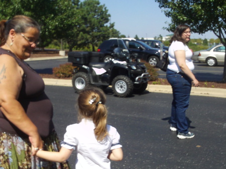 Daughter Beth, Granddaughter Missy and Greatgranddaughter Sierra