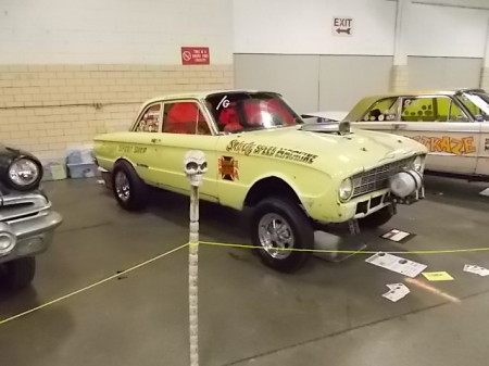 Joe's 60 Falcon he Drag Races