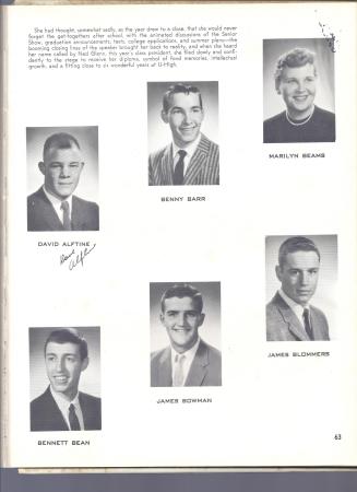 E. Ann Ford's album, 1959 Senior Photos