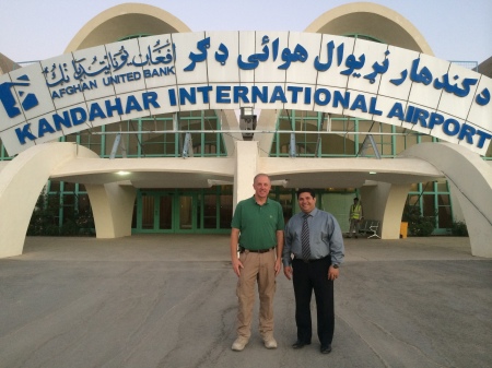 JUL 2014 met with Kandahar AFG Airport Mgr