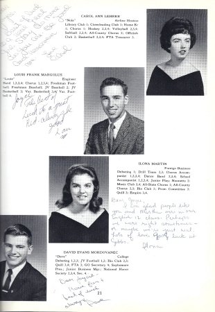 Joyce Bellotti   Ohrvall's album, Class of '63