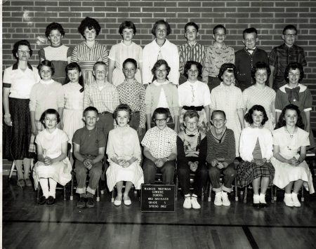 Lorrie Harris' album, Marcus Whitman class photos