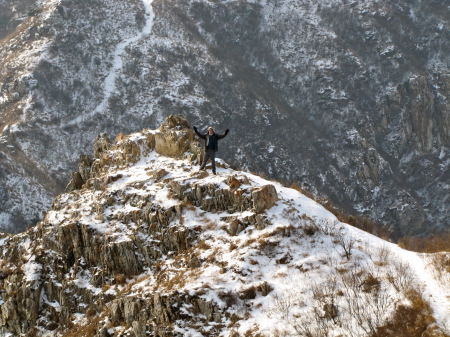 Winter Hike in China