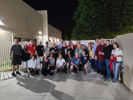 40 year reunion pic at Glendale High 2021
