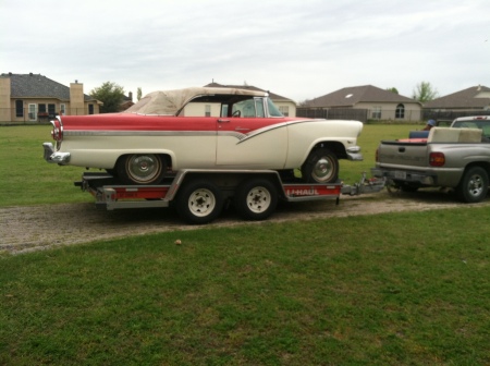 Gregory Dove's album, 56 Fairlane Sunliner