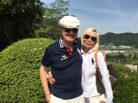 Greg & Yoko playing Tennis, Hiroshima 5/15/19