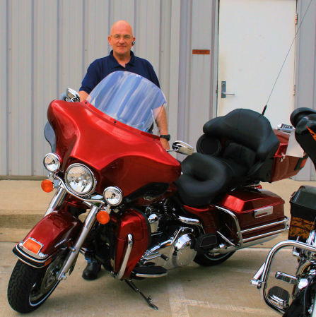 Picking up new 2008 Harley in Missouri