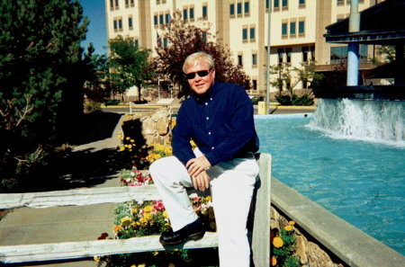 outside office in Wyoming 1999