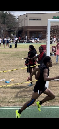 Track meet 2023 coming in first 400m