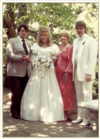 Dad, Me, Mom, and my brother Laurie.