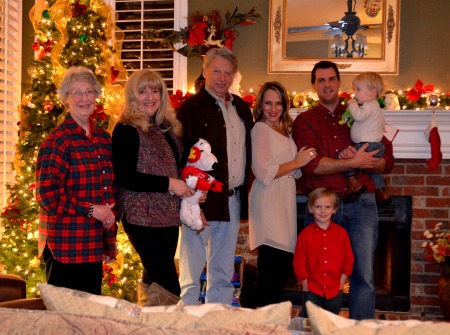 Family Christmas Photo 2012