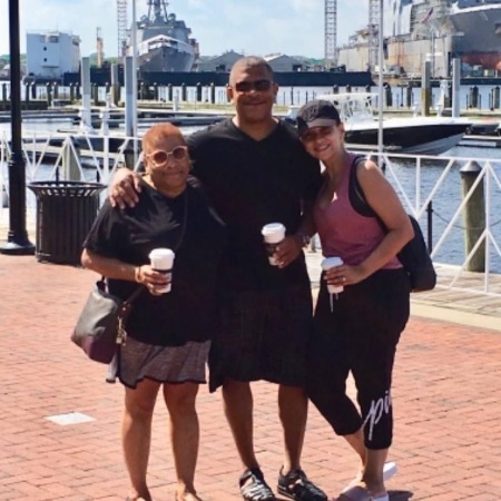 Hanging out with family in Norfolk va