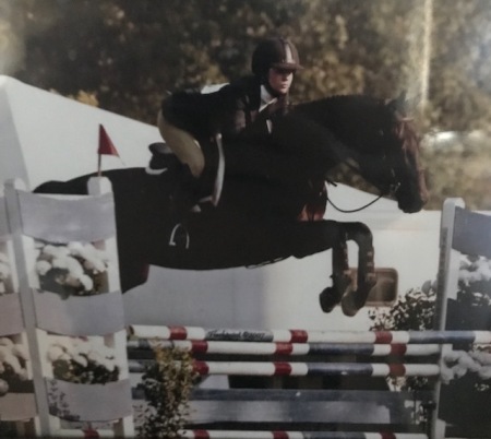 Daughter Katie Jumping Star, Ocala Fl 