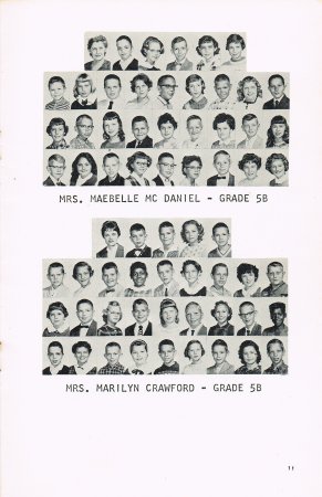 Jeff Smith's album, School 71 1961-62 class pictures