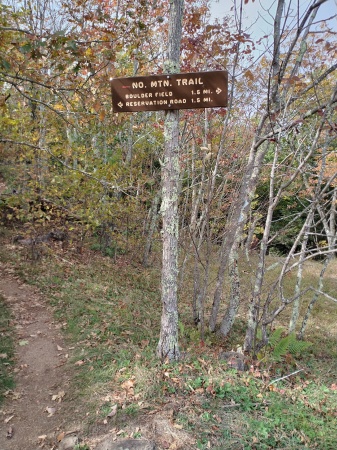 North Mtn. Trail, Pawtuckaway State Park