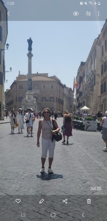 Linda Hutfless' album, Greece and Rome 2023