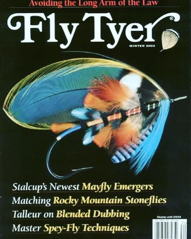 My fly made the cover of Fly Tyer magazine!