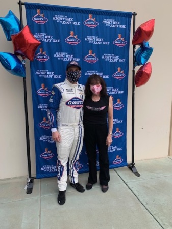 Goettl NASCAR Driver and Georgia Burke