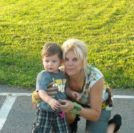 My gandson Matthew and I 2012