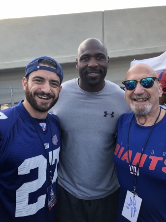 Tailgate in Atlanta with RB Brandon Jacobs