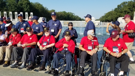 2019 Honor Flight with Tío Bunky, David Pineda