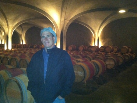 wine cellar in bordeaux, france
