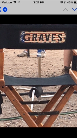 On the set of Graves with Nick Nolte 2017