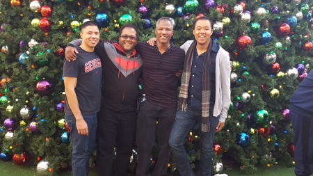 Son's visited for Christmas in Atlanta 