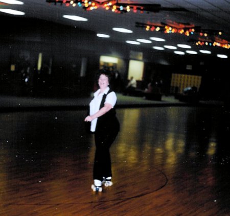 Martha A. Courtney at Skating Rink