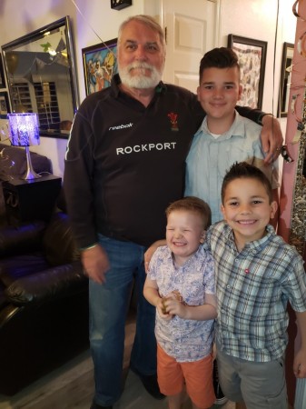 70th B-day with the lads