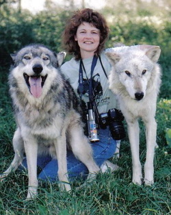 Me in the company of wolves