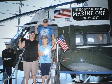 MARINE ONE- RONALD REAGANS HELICOPTER