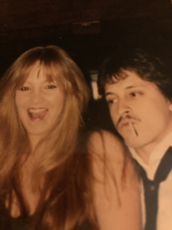 Tina and Mark back in the day off to New York