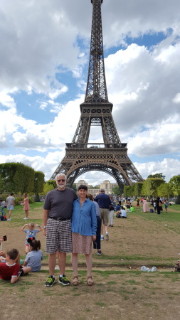 Paris for our 40th anniversary.