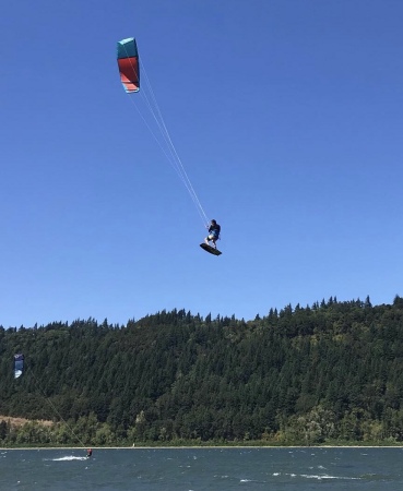 Tyson Kite Boarding