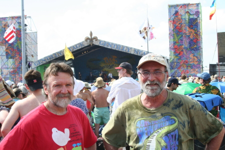 New Orleans Jazzfest with my brother Dave