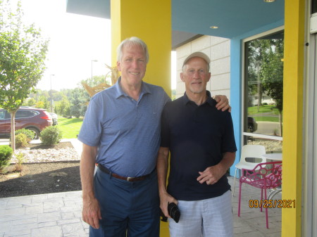 Ron Woolfort and Gary Cottet Sept 2021