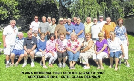 55Th Class Reunion     Sept.   2016