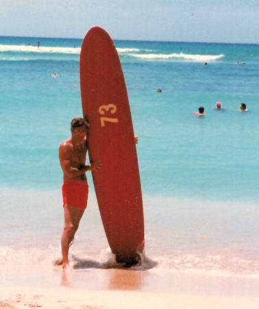 Waikiki Beach 1981