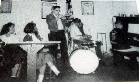 Trio playing at the American Legion 1962