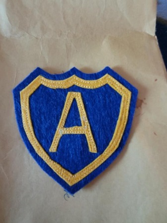 Vintage Aberdeen school crest.